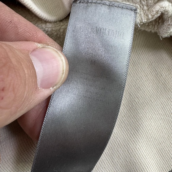 Zadig Voltaire Sweatshirt Womens Medium Ivory Rock & Roll Graphic Raglan Crew - Picture 8 of 10